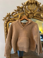 Charger l&#39;image dans la galerie, Massimo Dutti - Pull à capuche en laine beige

