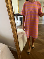 Charger l&#39;image dans la galerie, Robe t-shirt Des Petits Hauts à rayures
