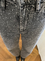 Charger l&#39;image dans la galerie, Maje-Jean à strass gris
