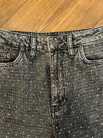 Charger l&#39;image dans la galerie, Maje-Jean à strass gris
