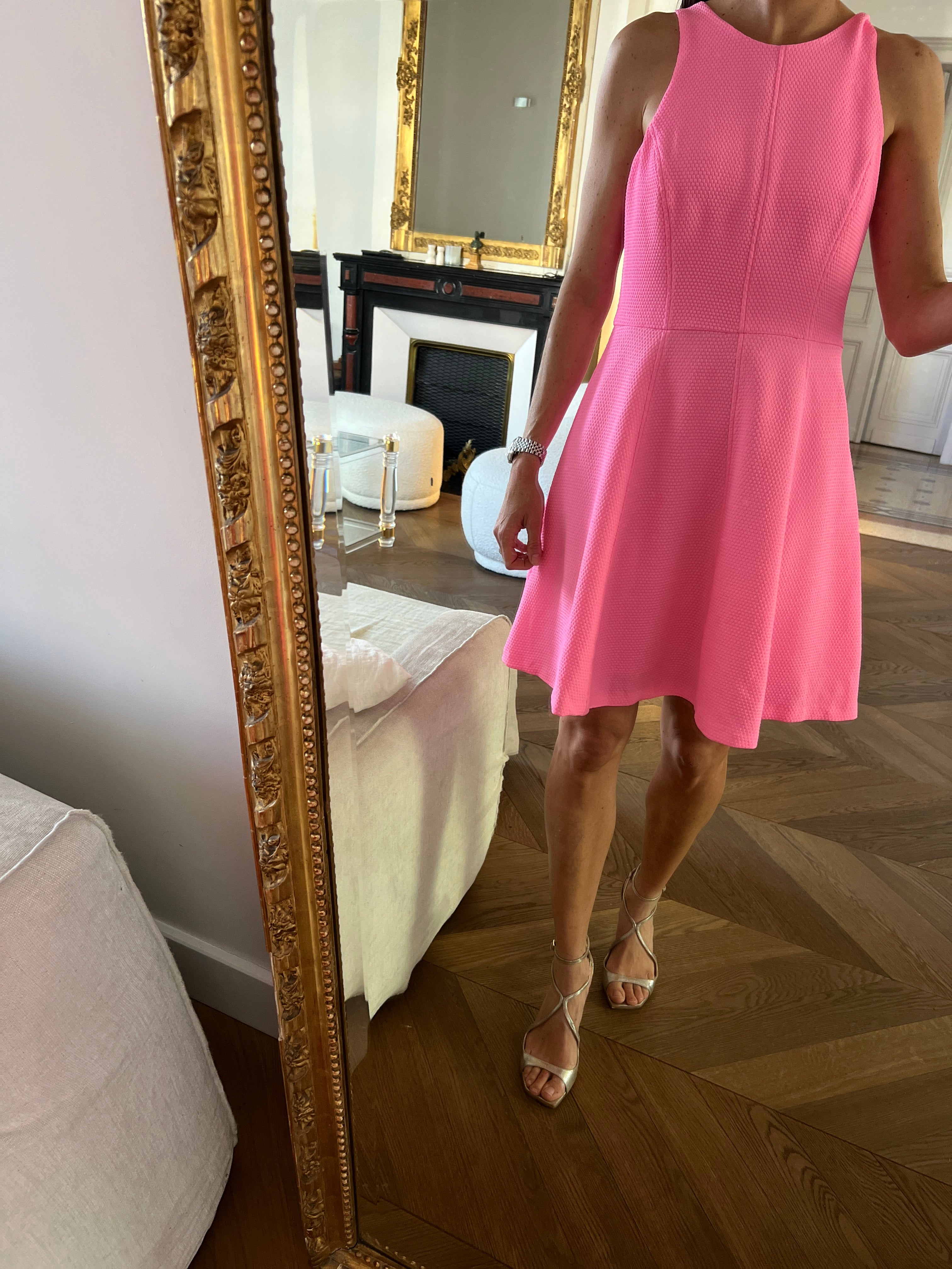 Robe Sandro rose fluo