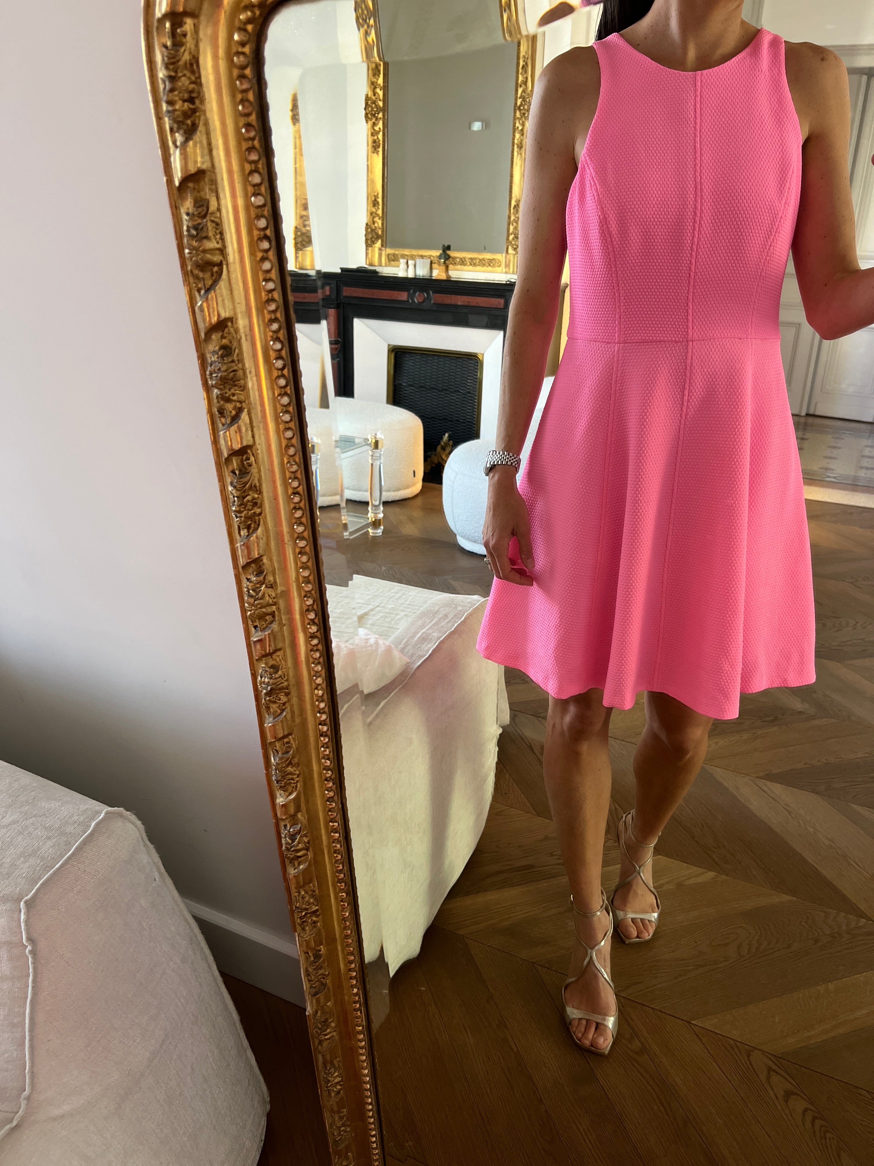 Robe Sandro rose fluo