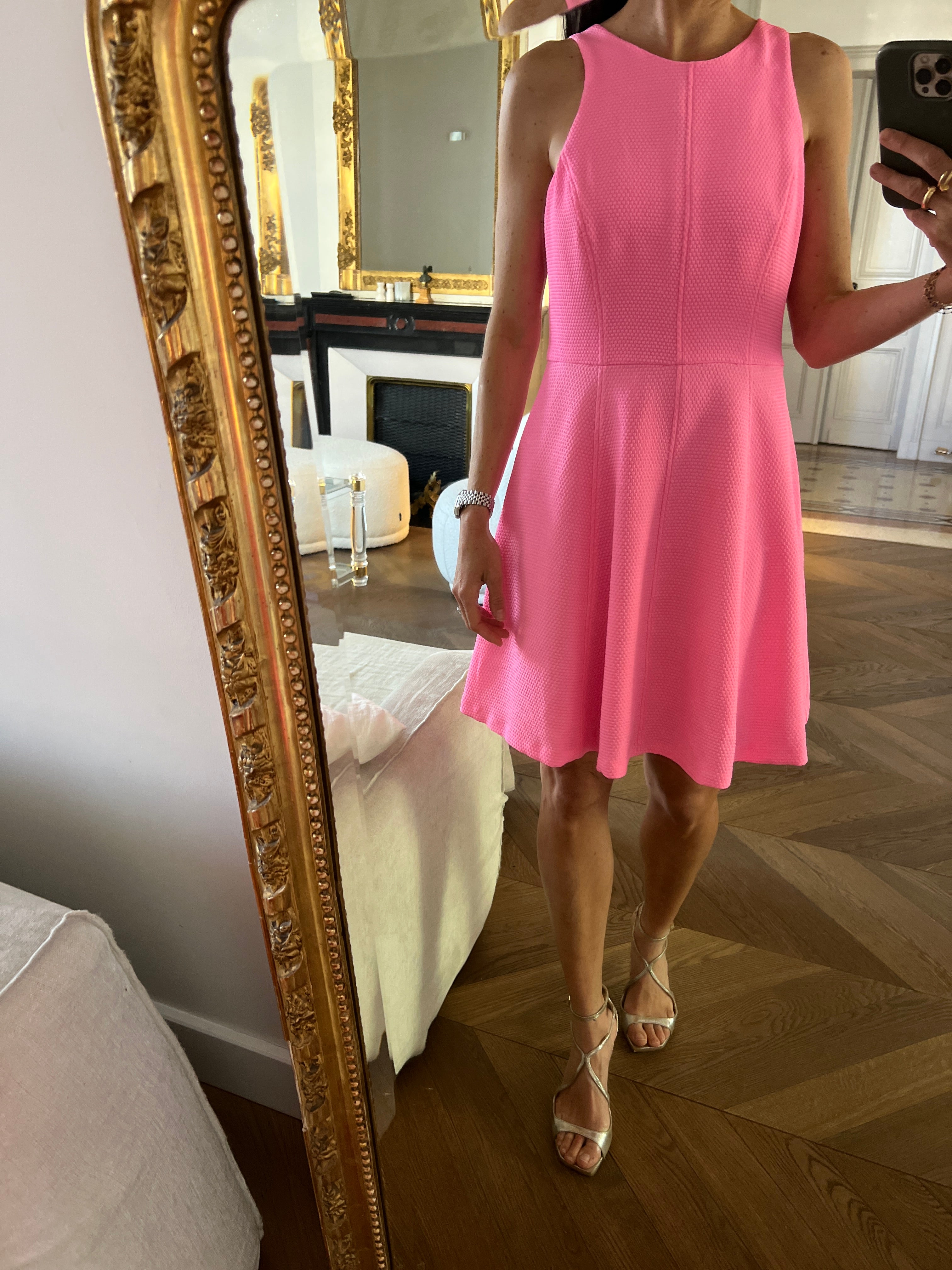 Robe Sandro rose fluo