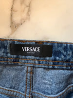 Charger l&#39;image dans la galerie, Versace-Jean coupe Barocco boutons dorés

