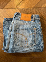 Charger l&#39;image dans la galerie, Versace-Jean coupe Barocco boutons dorés
