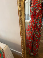 Charger l'image dans la galerie, Topolina - Robe rouge longue à fleurs
