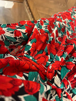 Charger l'image dans la galerie, Topolina - Robe rouge longue à fleurs
