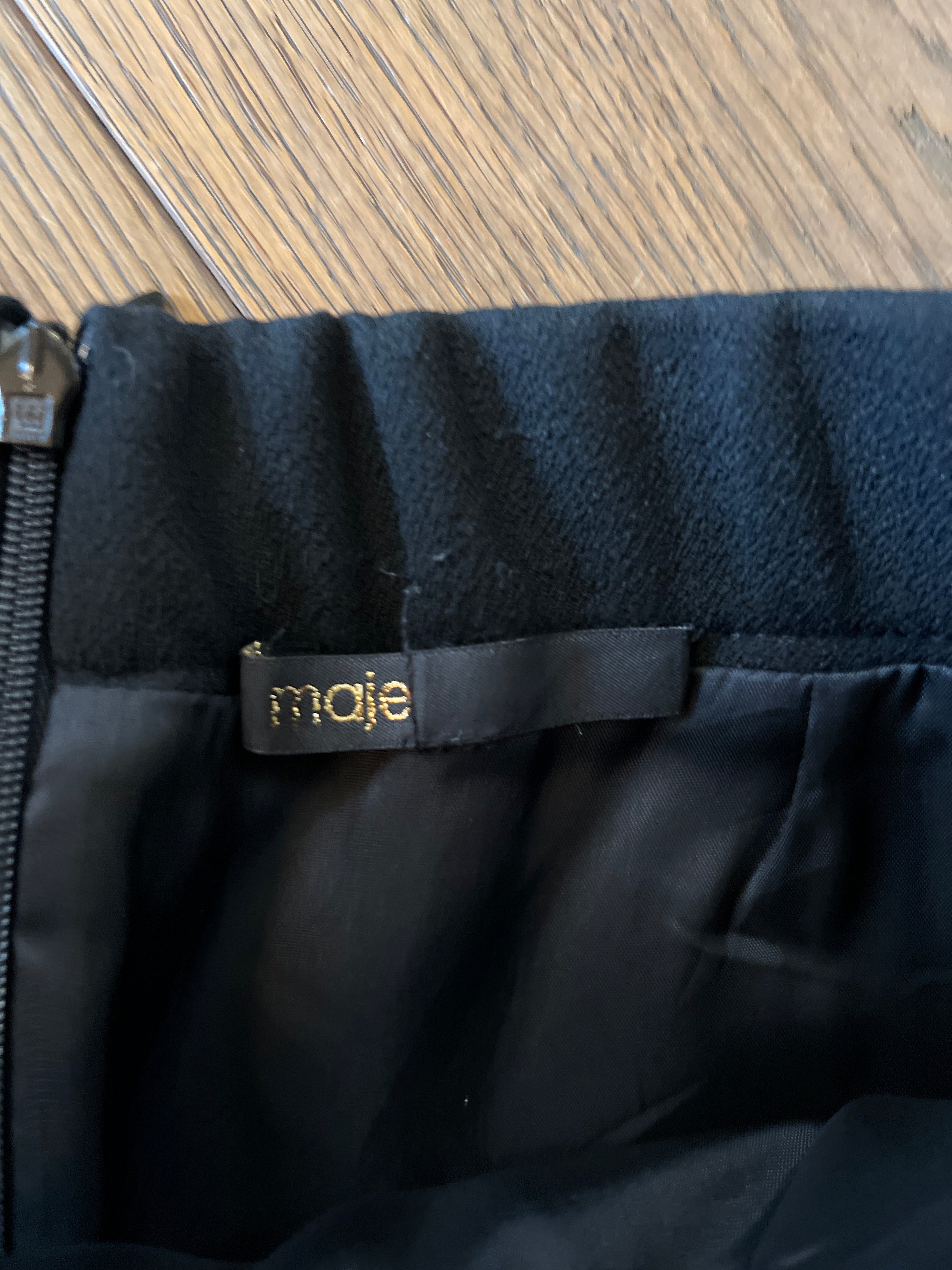 Maje - Jupe short noire