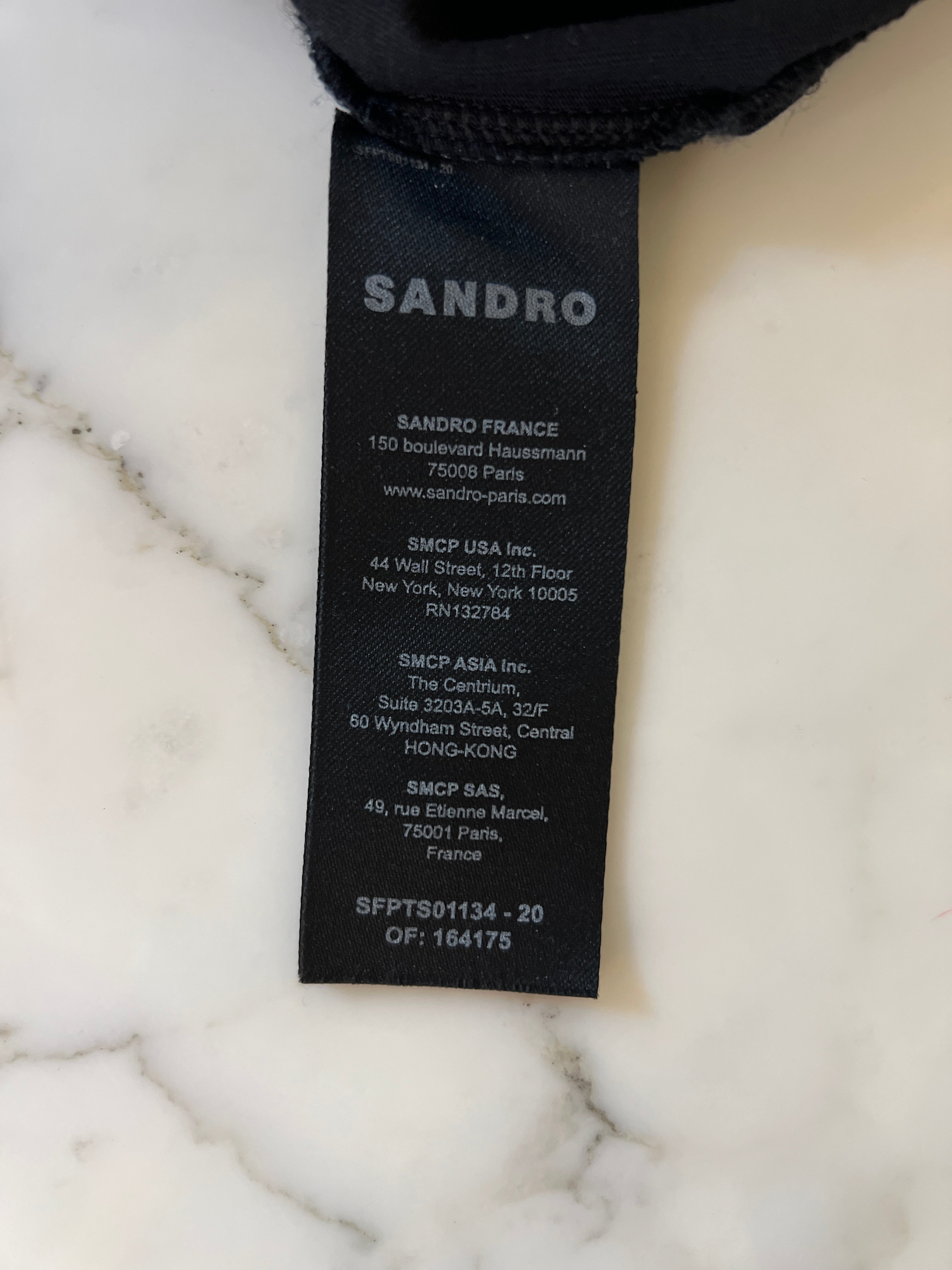 Sandro - T-shirt coeur en diamants