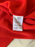 Charger l&#39;image dans la galerie, T shirt Claudie Pierlot rouge col v
