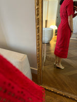 Charger l'image dans la galerie, Robe Ba&amp;sh framboise brodée
