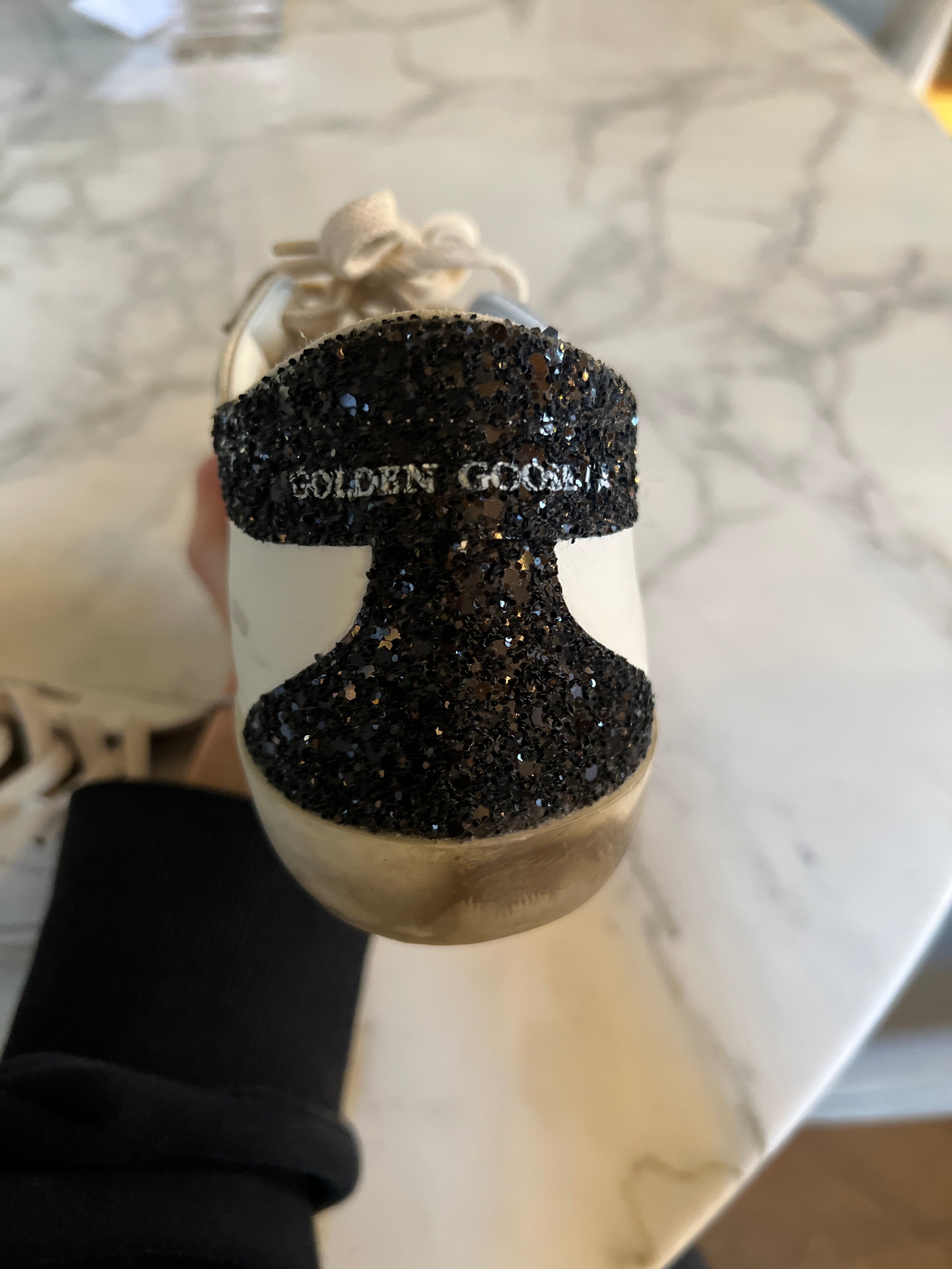 Baskets Golden Goose étoile paillette