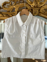 Charger l&#39;image dans la galerie, Anne Charlotte Blouse chemisier Mango blanche
