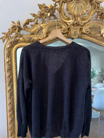 Charger l'image dans la galerie, Momoni - Pull noir col V
