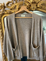 Charger l'image dans la galerie, Maevy - Gilet en laine beige chiné
