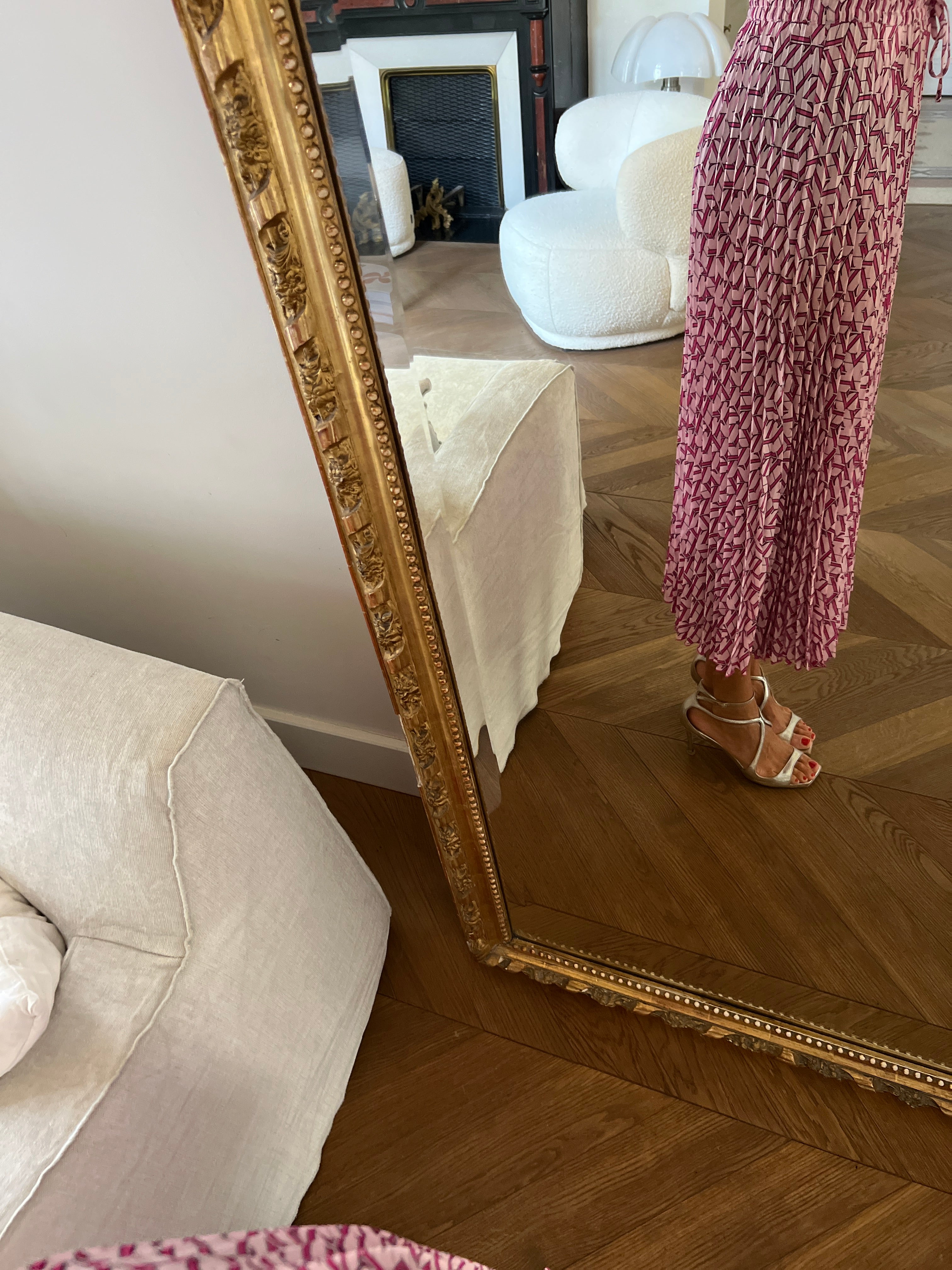 Jupe Tommy Hilfiger plissée rose