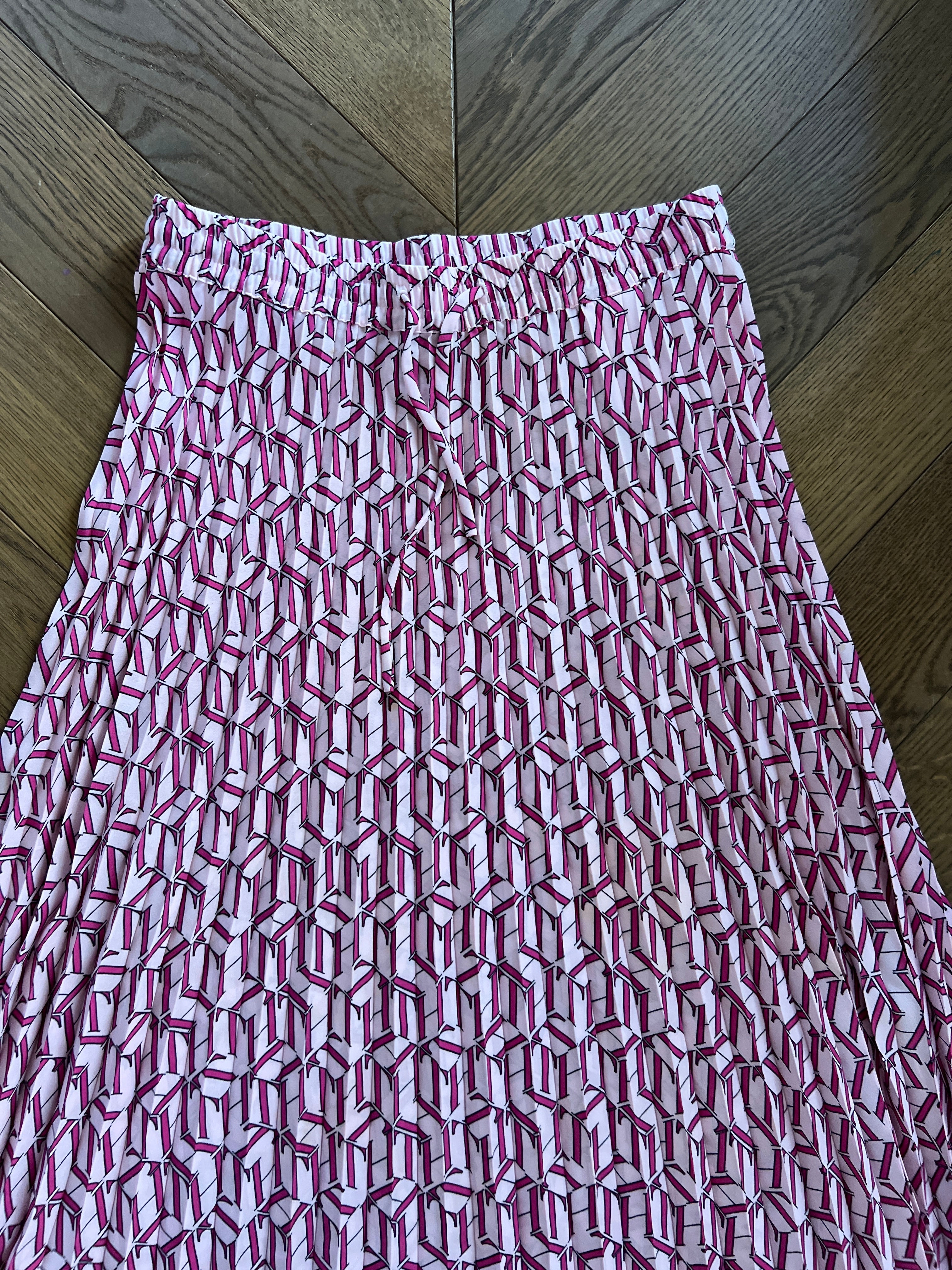 Jupe Tommy Hilfiger plissée rose