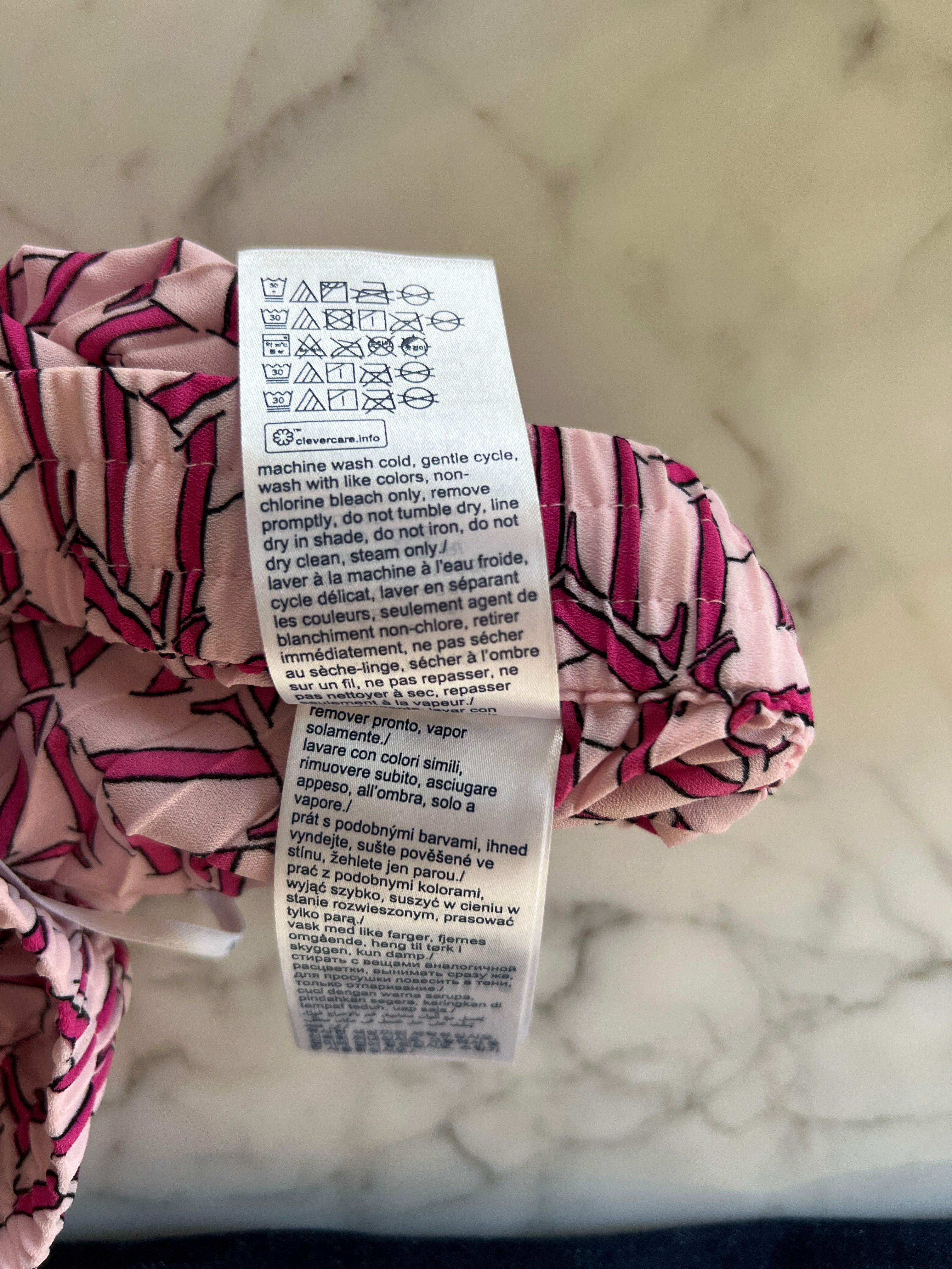 Jupe Tommy Hilfiger plissée rose