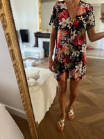 Charger l'image dans la galerie, Combishort Stradivarius à fleurs
