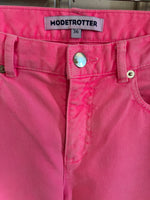 Charger l'image dans la galerie, Mode Trotter - Jean rose fluo
