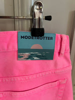 Charger l'image dans la galerie, Mode Trotter - Jean rose fluo
