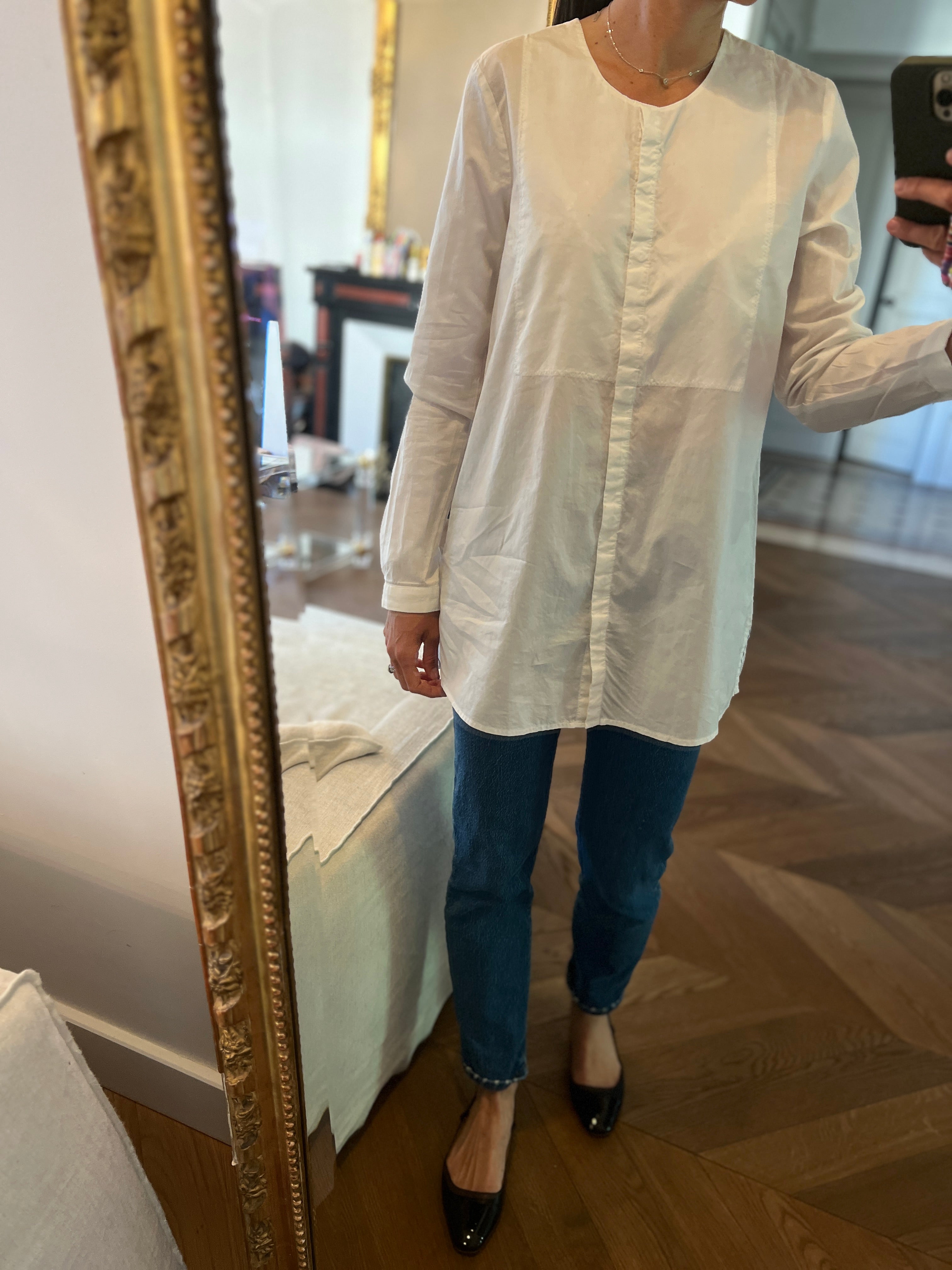 Anne Charlotte Blouse Sud Express blanche