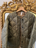 Charger l'image dans la galerie, Mango - Veste kaki matelassée
