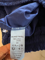 Charger l'image dans la galerie, Balance ton Pull - Pantalon bleu roi taille élastiquée
