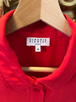 Charger l&#39;image dans la galerie, Robe chemisier rouge Claudie Pierlot
