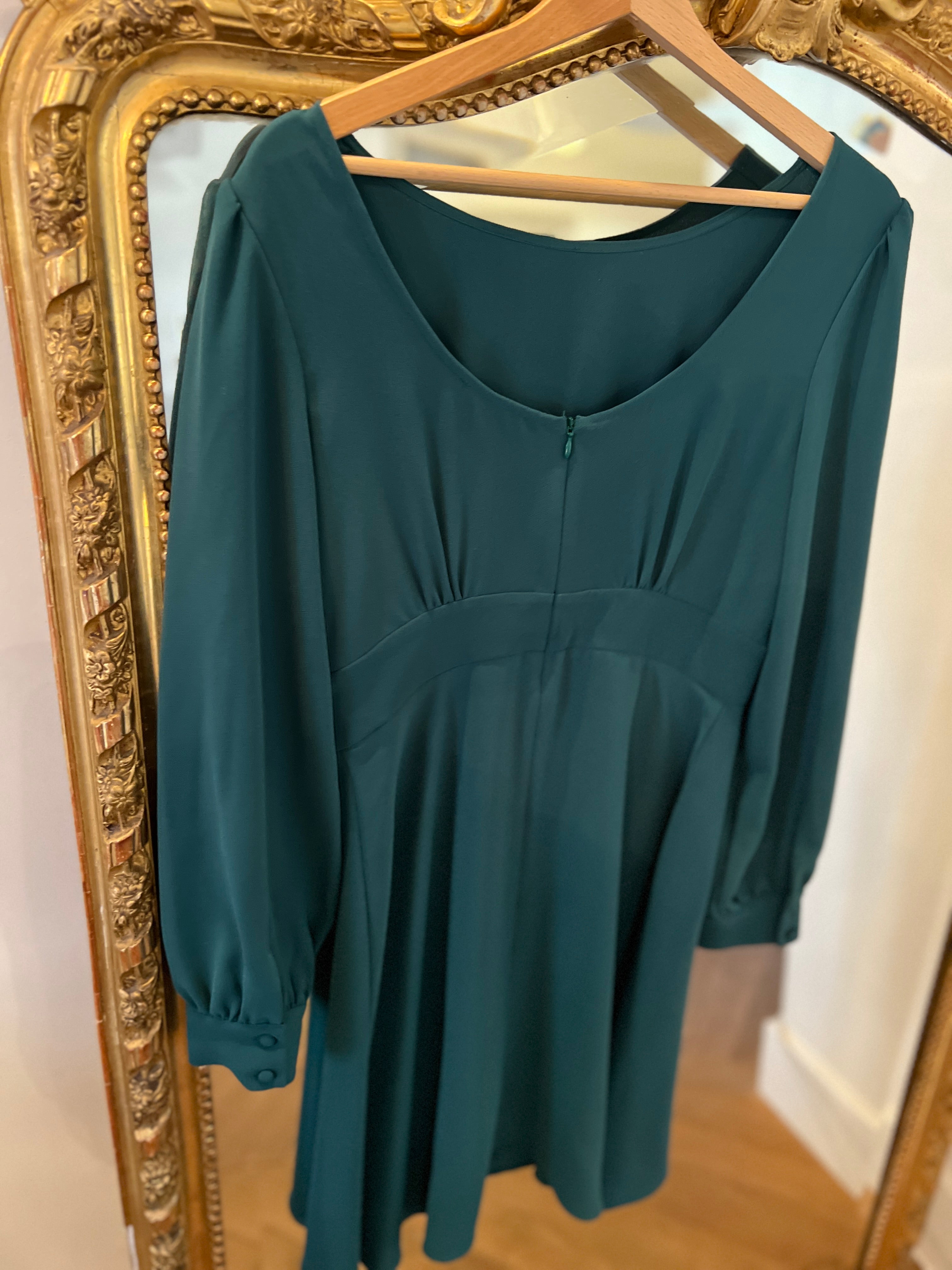 Robe Tara Jarmon Renette verte