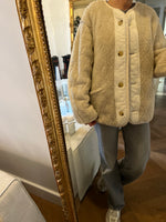 Charger l'image dans la galerie, Forte Forte - Veste moumoute beige
