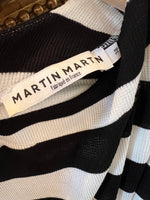 Charger l'image dans la galerie, Martin Martin - Top à rayures noir et blanc
