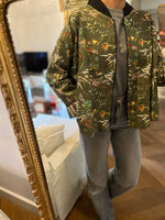 Charger l'image dans la galerie, Topolina - Veste verte fleurie
