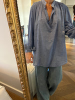 Charger l'image dans la galerie, Laurence Bras - Blouse bleue fluide
