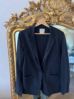 Charger l'image dans la galerie, Forte Forte - Blazer gris foncé en laine vierge

