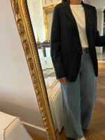 Charger l'image dans la galerie, Forte Forte - Blazer gris foncé en laine vierge
