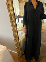 Charger l'image dans la galerie, Xirena - Robe noire à boutons
