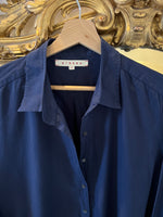 Charger l'image dans la galerie, Xirena - Robe chemisier bleu marine
