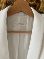 Charger l'image dans la galerie, Zara - Tailleur blanc blazer et pantalon
