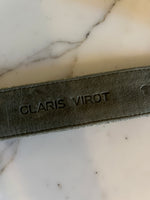 Charger l'image dans la galerie, Claris Virot - Ceinture python verte
