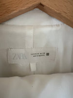 Charger l'image dans la galerie, Zara - Tailleur blanc blazer et pantalon
