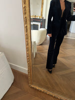 Charger l'image dans la galerie, Zara - Tailleur blazer et pantalon en velours bleu nuit
