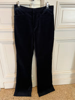 Charger l'image dans la galerie, Zara - Tailleur blazer et pantalon en velours bleu nuit

