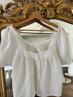 Charger l'image dans la galerie, Stella&amp;Suzie- Blouse broderie blanche
