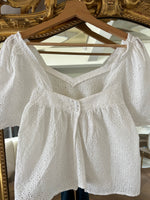 Charger l'image dans la galerie, Stella&amp;Suzie- Blouse broderie blanche

