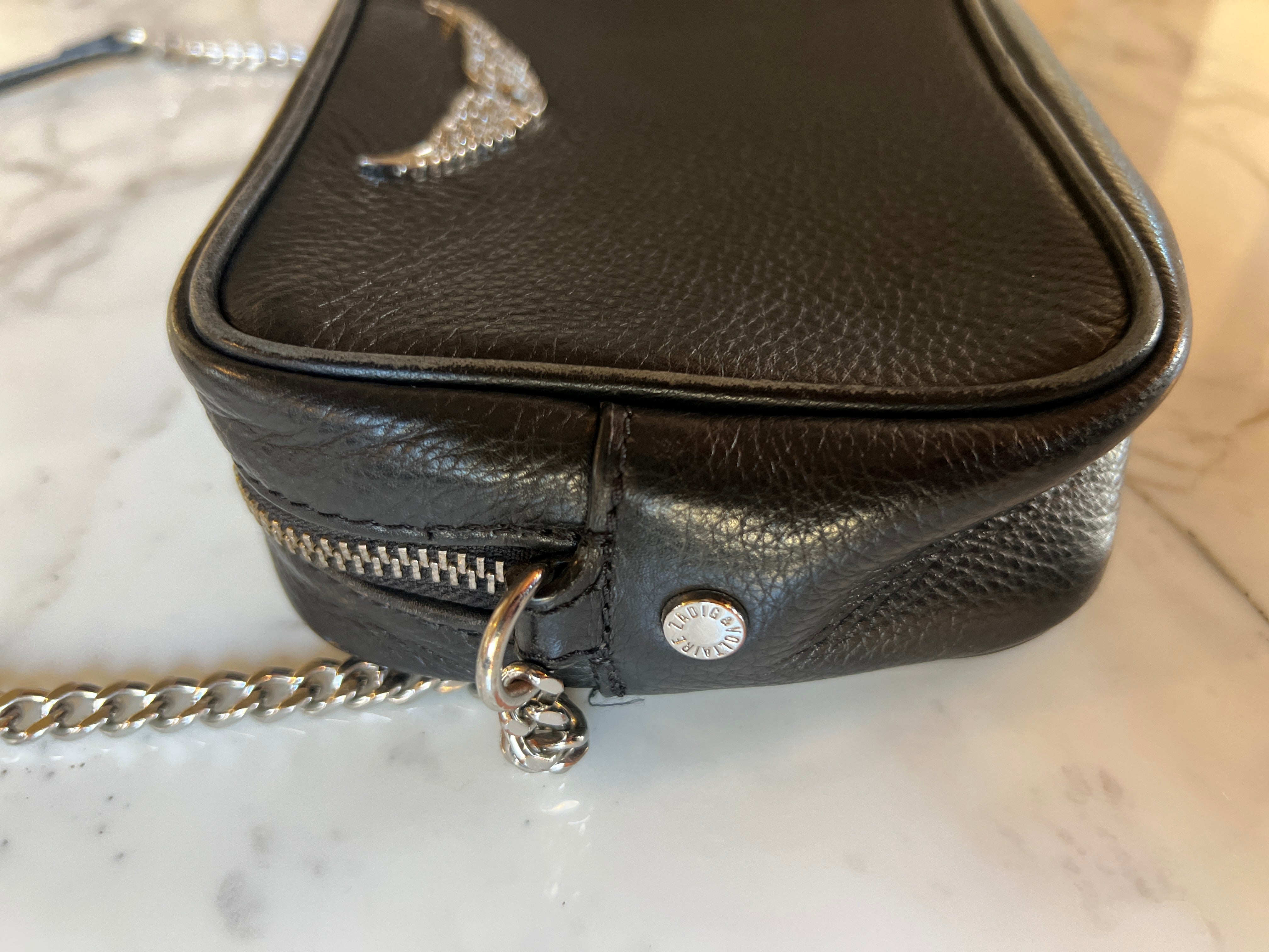 Sac Zadig&Voltaire cuir noir