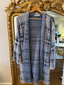 Gilet long Gérard Darel bleu