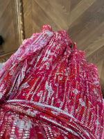 Charger l'image dans la galerie, Bérénice - Robe rose rouge scintillant
