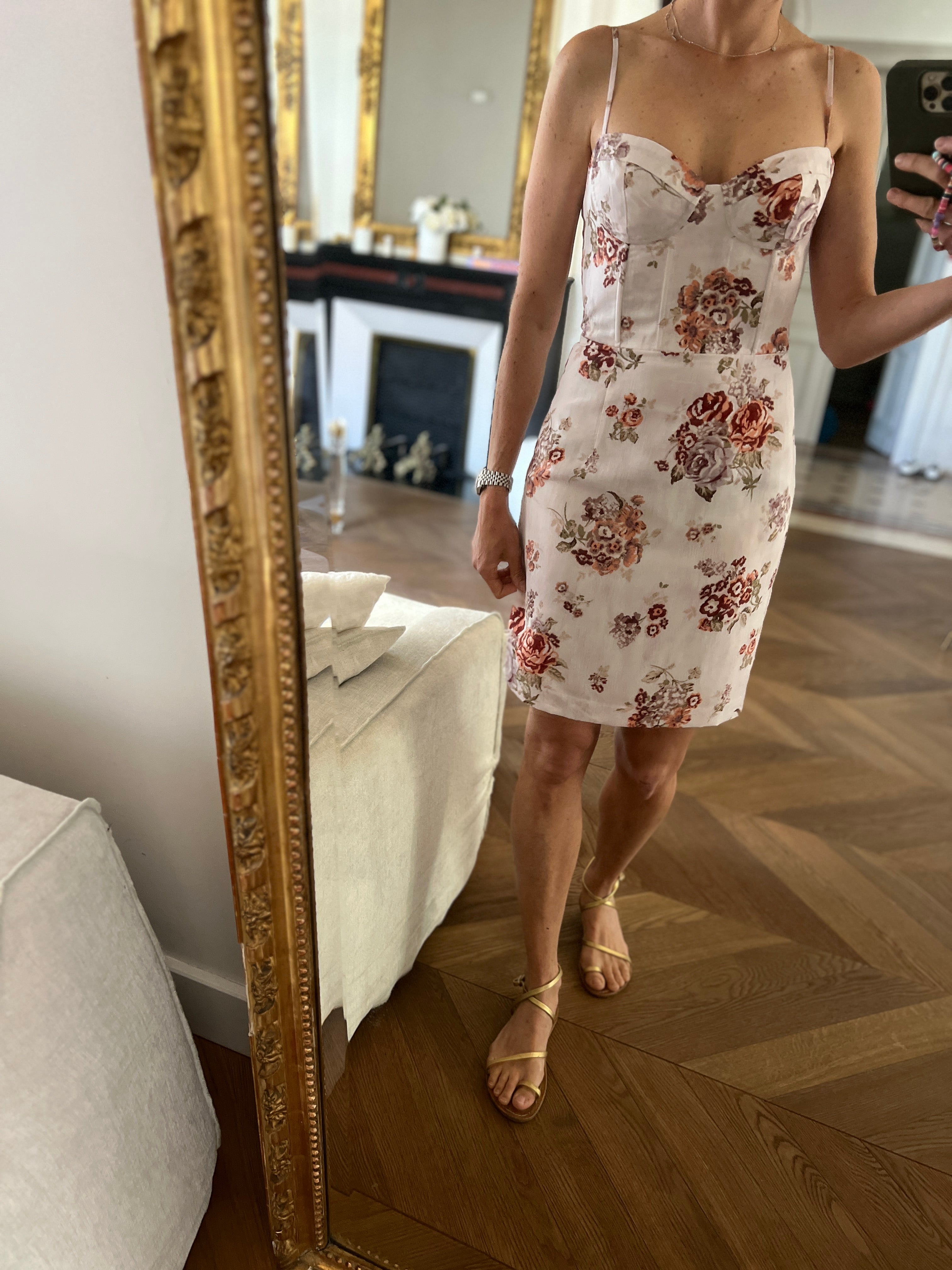 Robe à fleurs Brock Collection x HetM