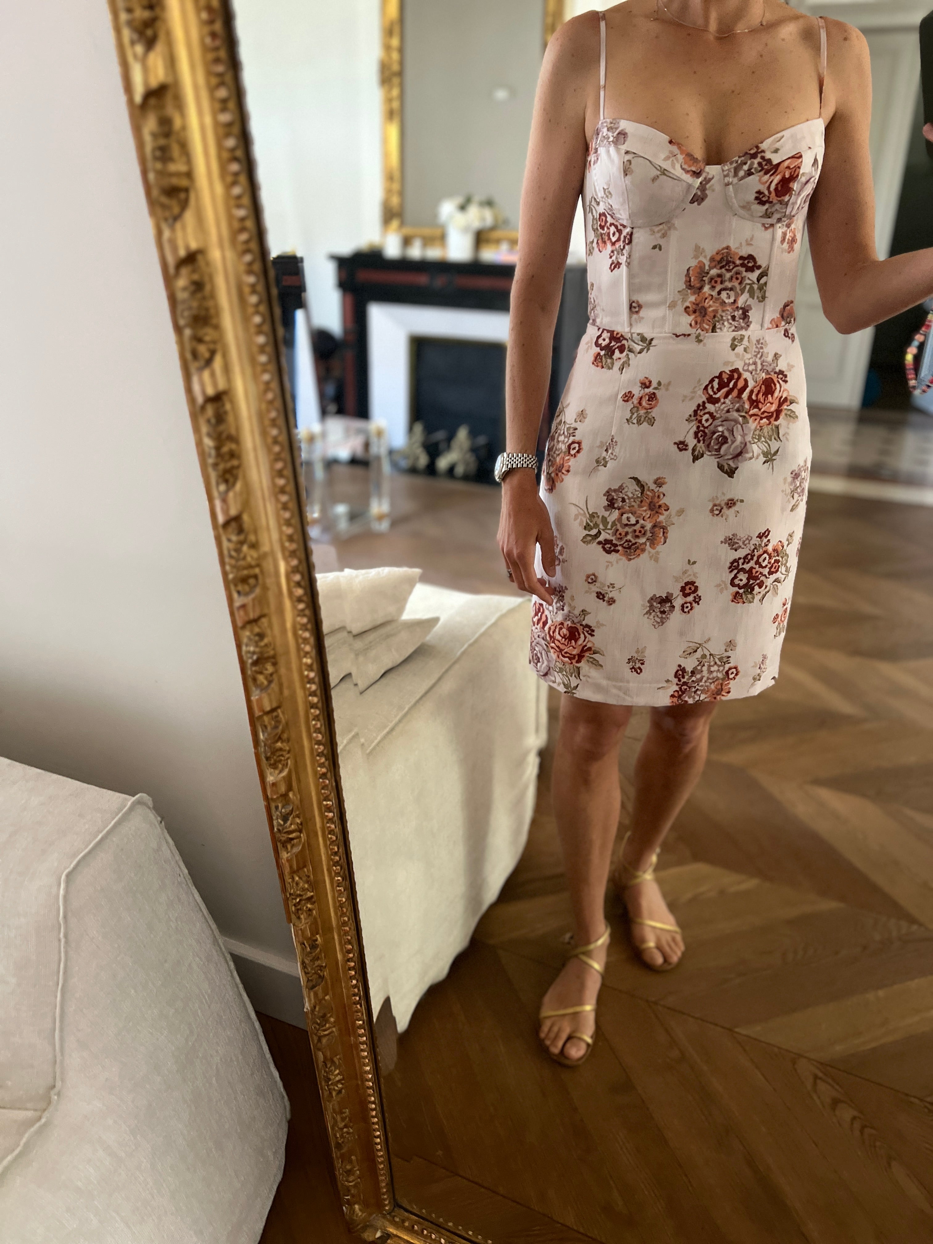 Robe à fleurs Brock Collection x HetM